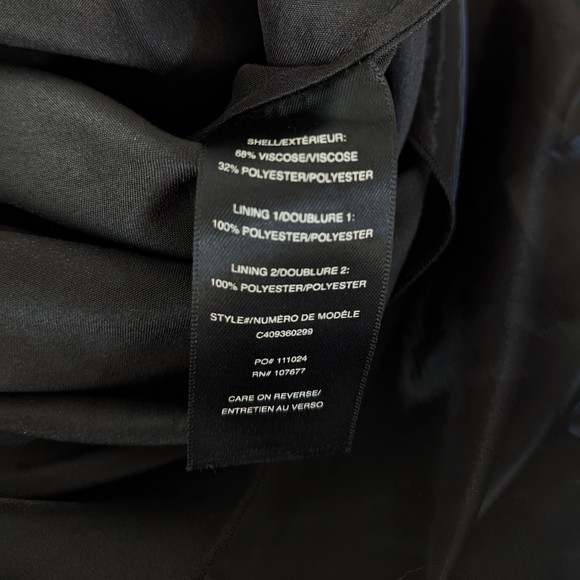 EUC ALICE + OLIVIA Tenty Evening Skirt Size 0 Black Retail - $440 - Picture 11 of 12